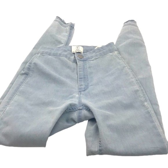 Cotton On👖Light Denim Blue High Rise Jegging Size 2 - Picture 1 of 6
